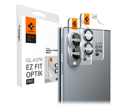 Szkło i folia ochronna Spigen Glass tR EZ Fit Optik Pro HD 2 Pack do Samsung Galaxy Z Fold